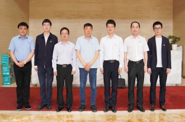 共青团嘉兴市委书记田凯一行莅临888集团纸业调研