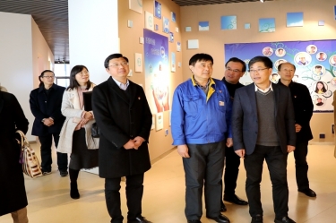 2020年1月3日，时任浙江省民政厅党组成员、副厅长江宇莅临888集团纸业调研企业发展情况、党建工作
